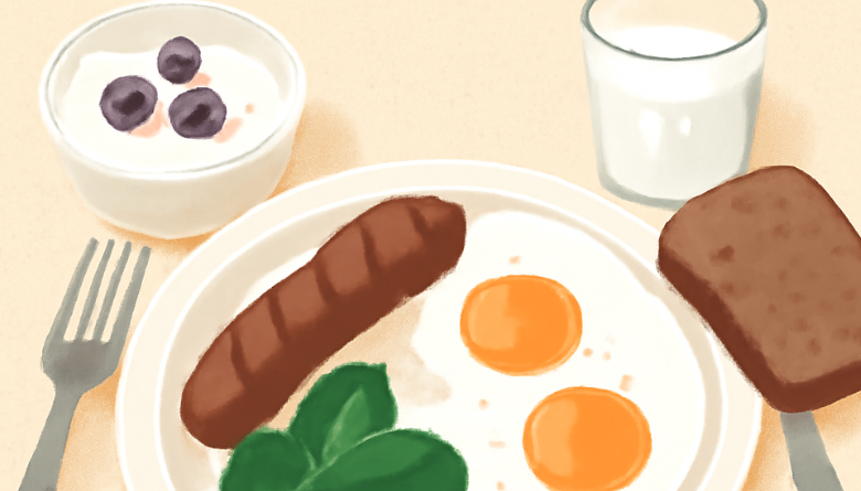 早餐蛋白质摄入新研究：让你的健康从早开始