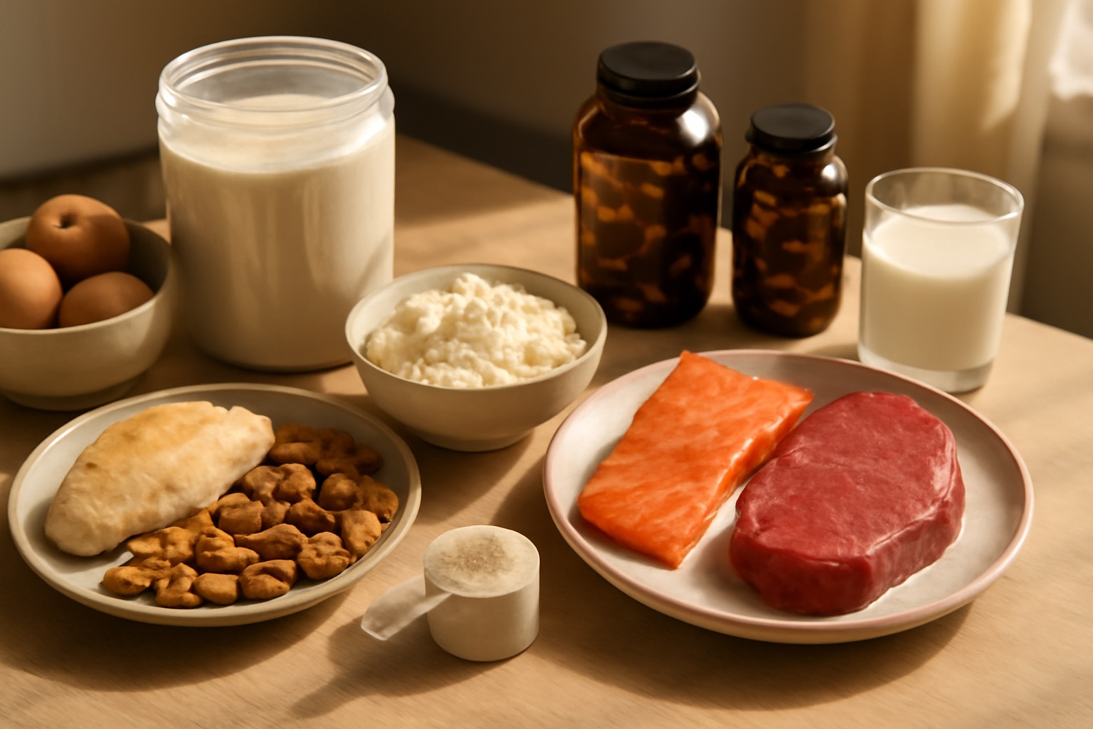 今天聊聊：蛋白质摄入和健康补充剂的那些事