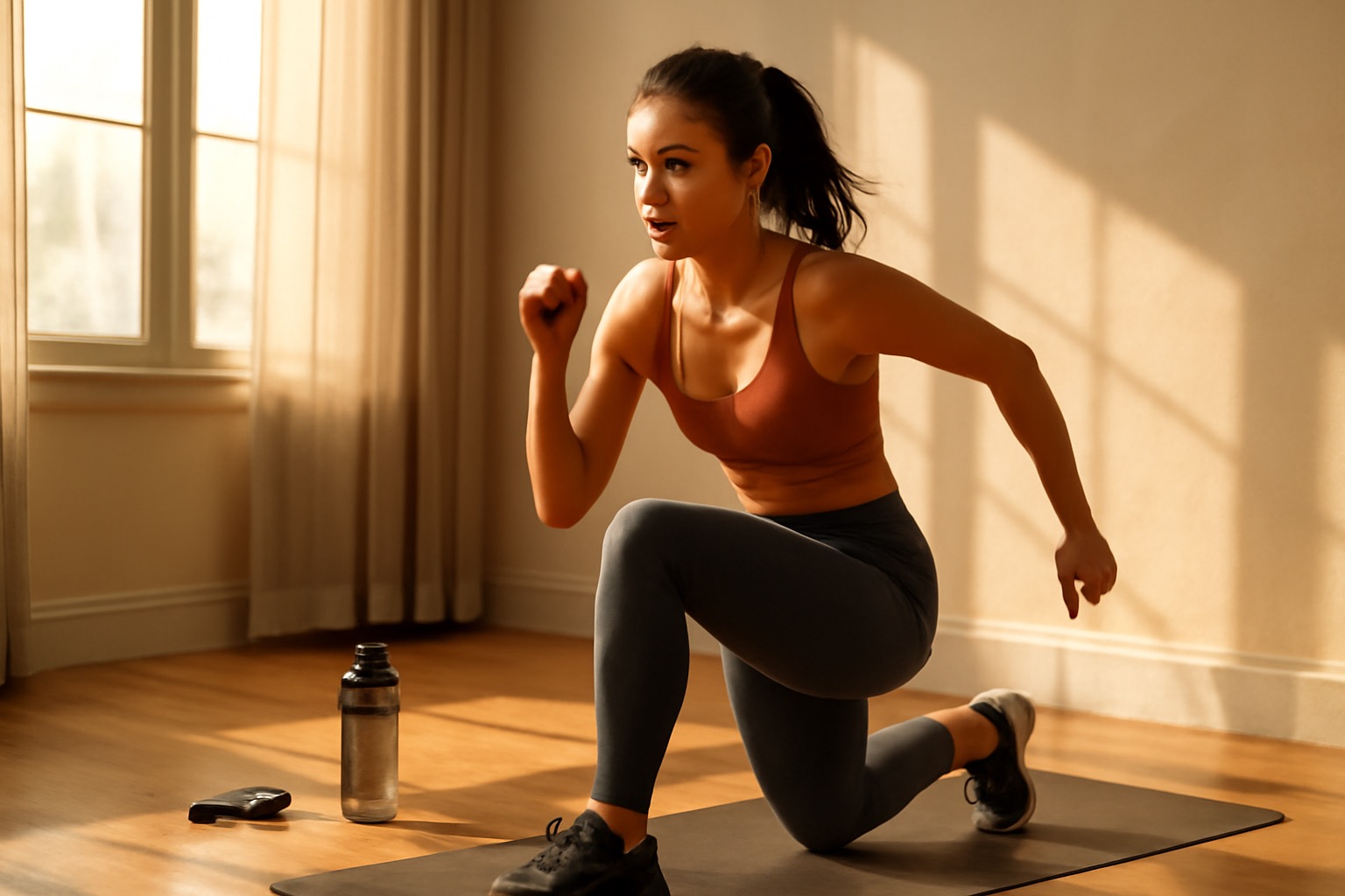 没时间运动？试试20分钟HIIT训练高效燃脂