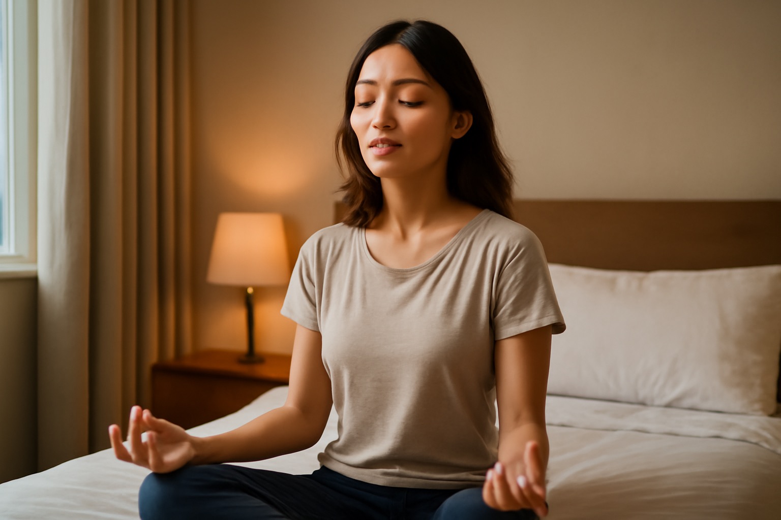 3分钟呼吸练习让你睡前冥想更有效率