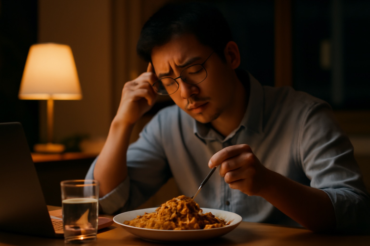 晚上加班吃饭太晚？小心这些健康隐患
