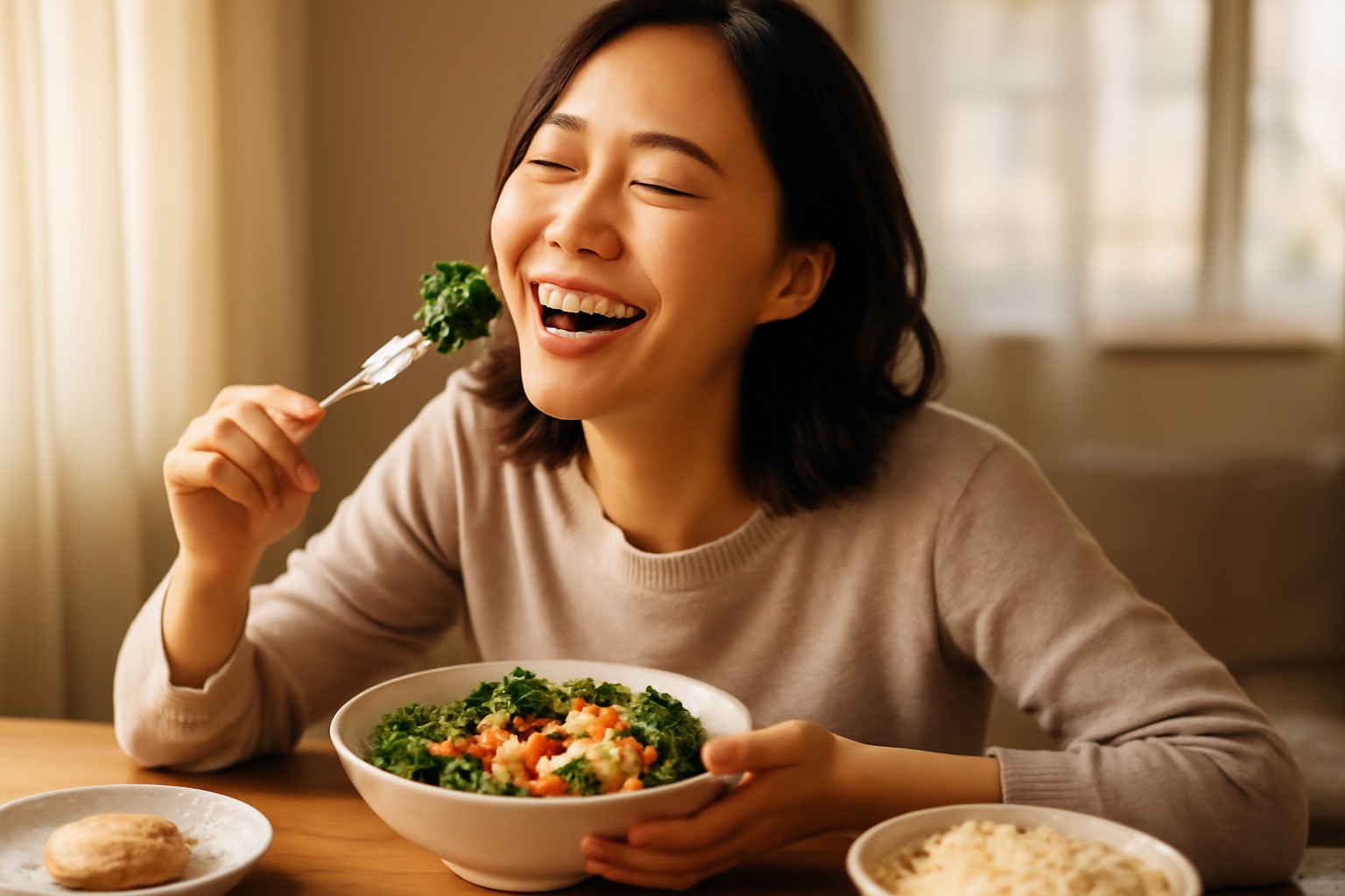吃得更快乐可能让你吃得更少？