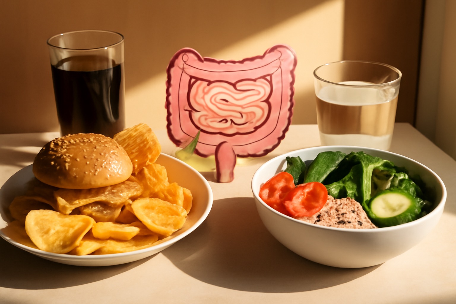 从垃圾食品到健康肠道：现代饮食的五大误区